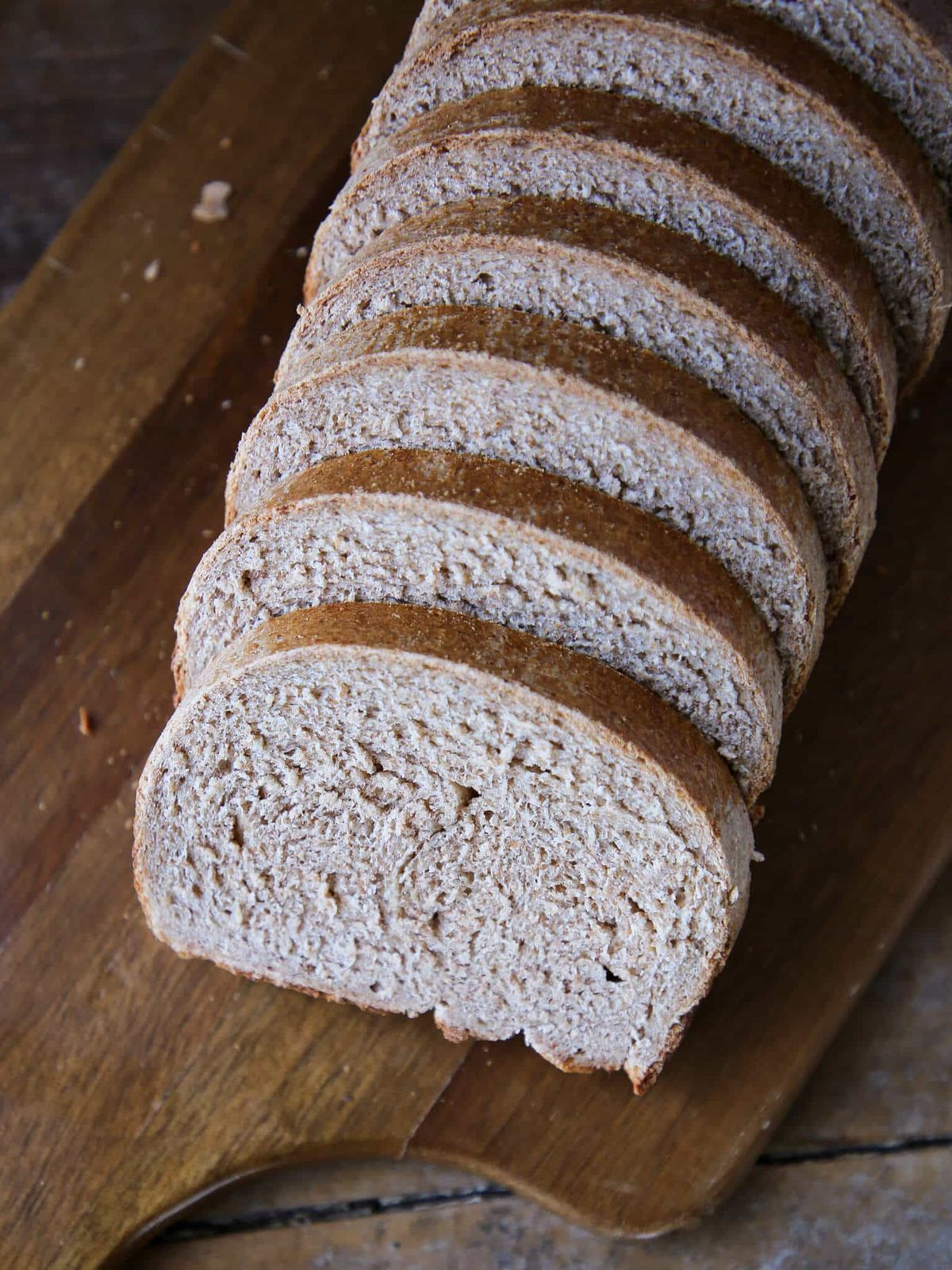 100% Whole Wheat Bread with a Steady Rise
