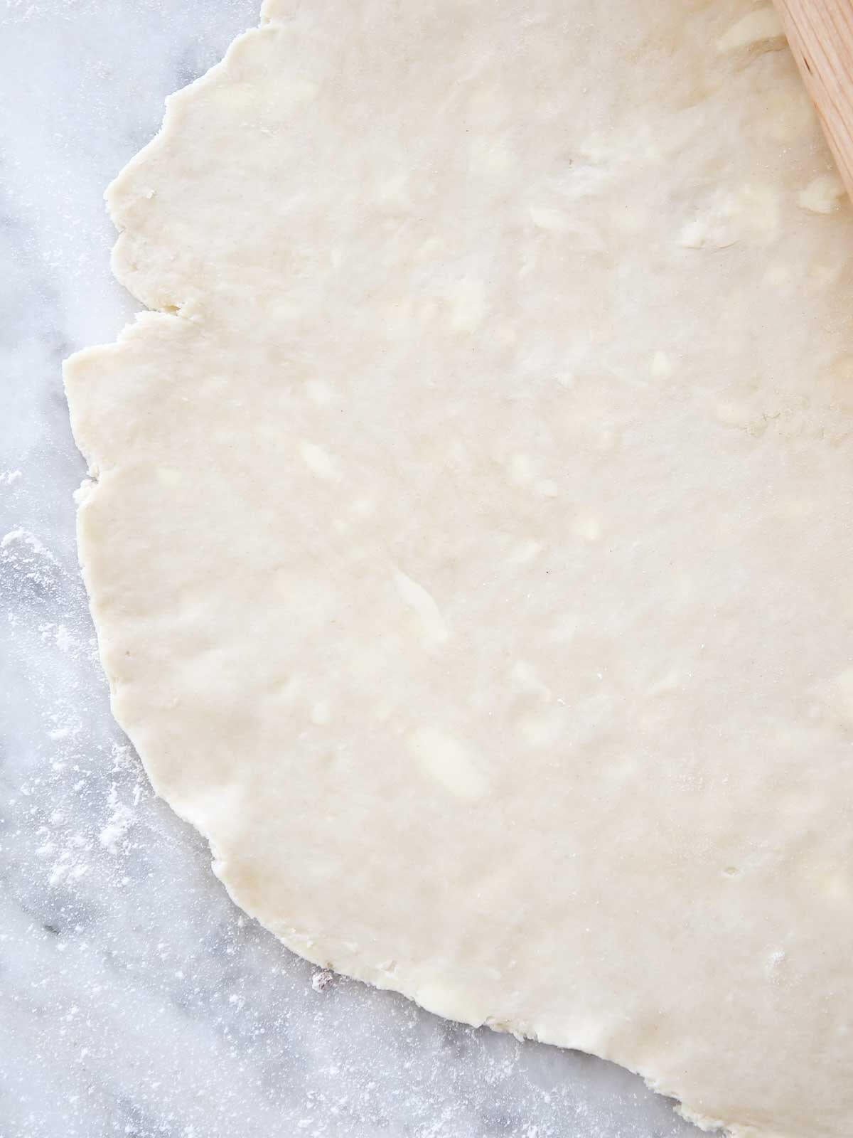 All Butter Pie Crust Chilled Before Rolling