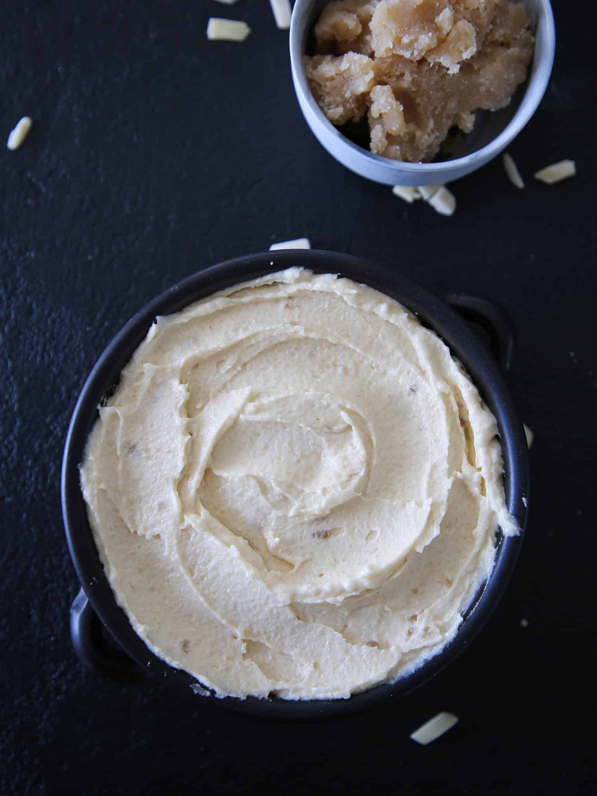 Almond Cream for the Dessert Plate