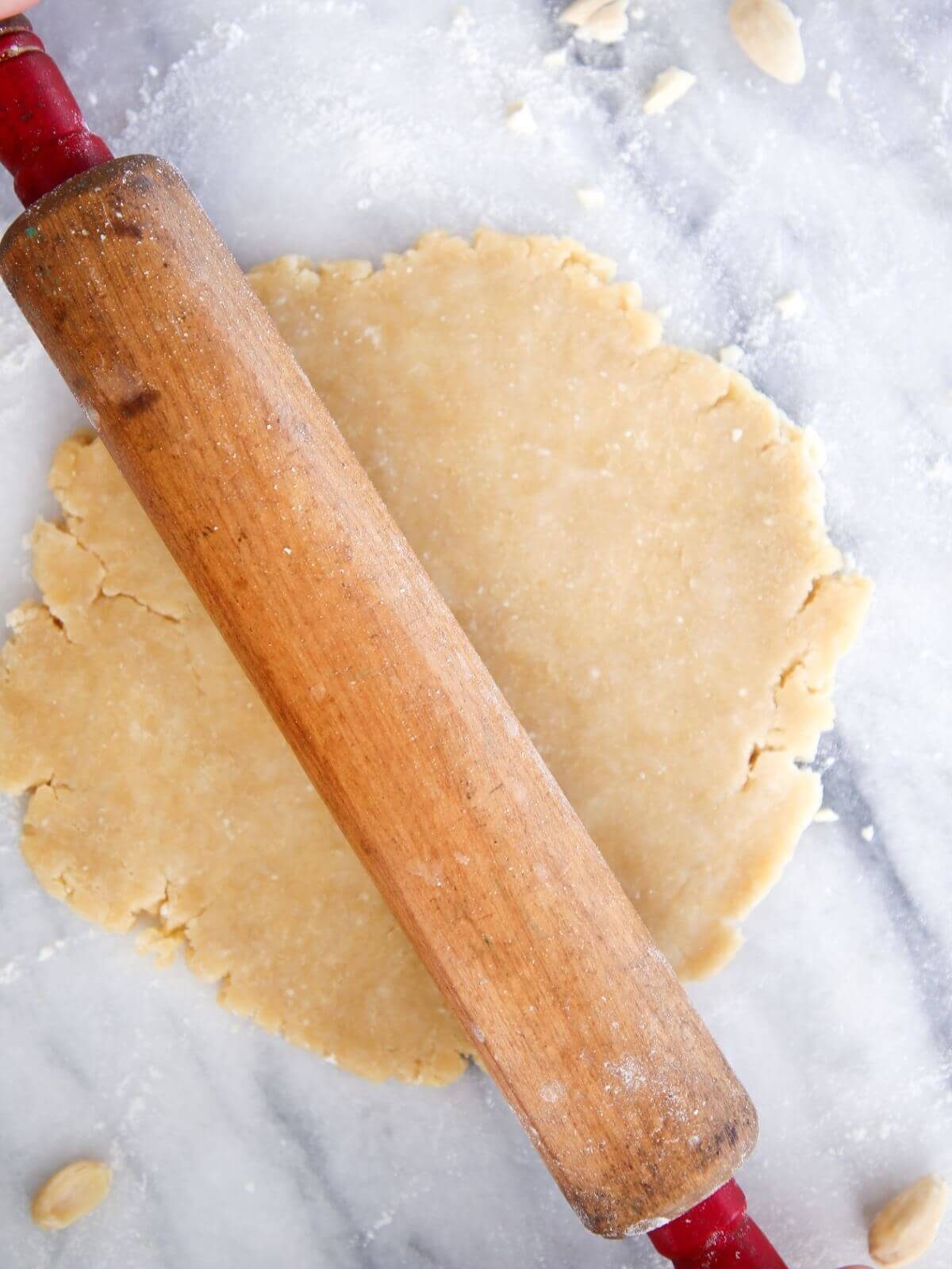 Almond Flour Pie Crust Chilled Before Rolling