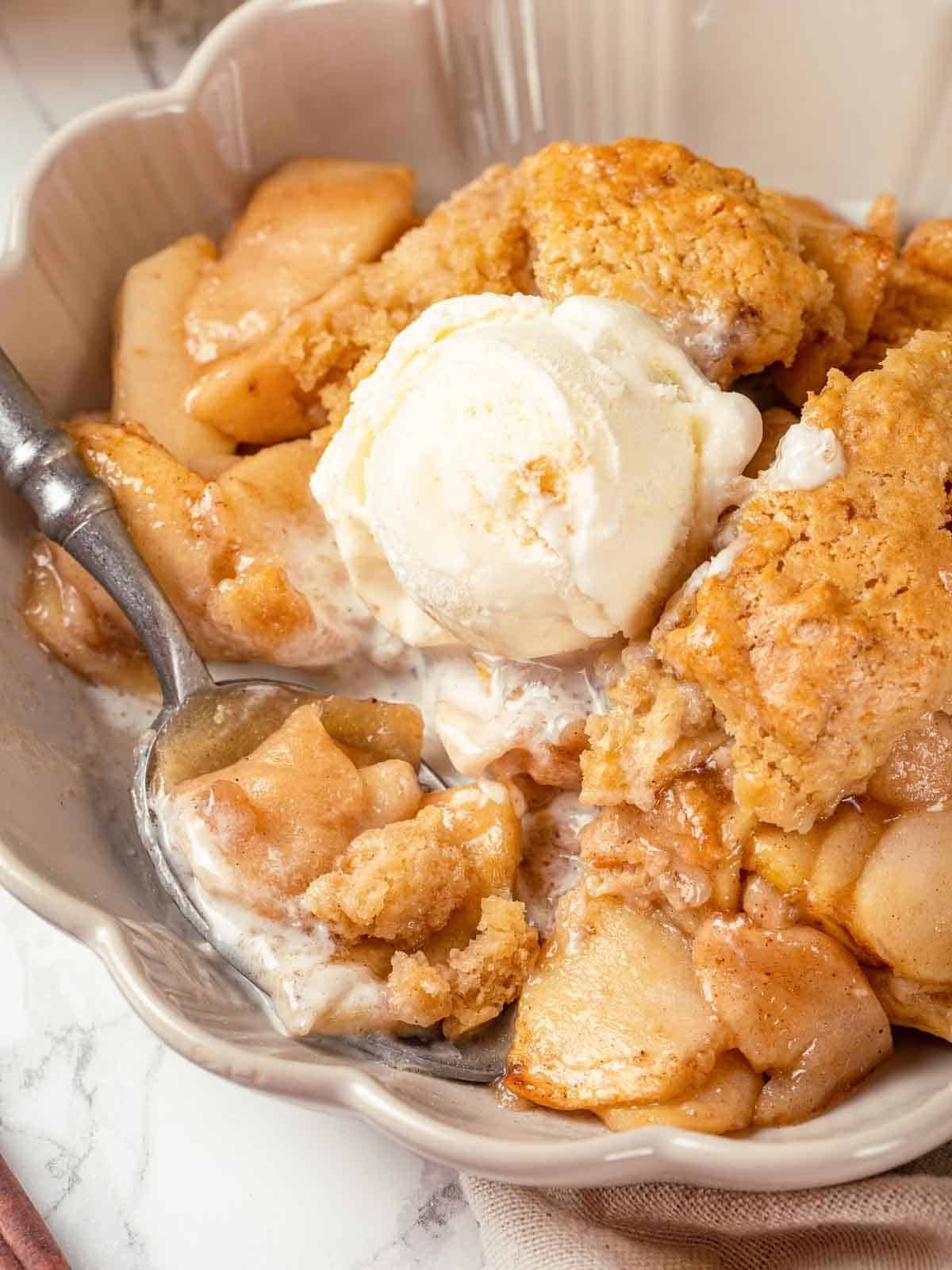Apple Cobbler after Supper