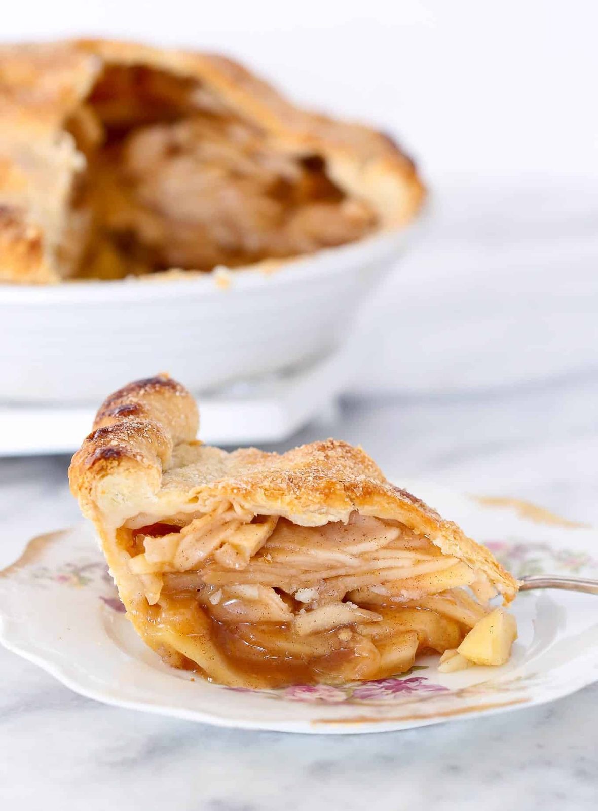 Apple Pie in a Pastry Shell