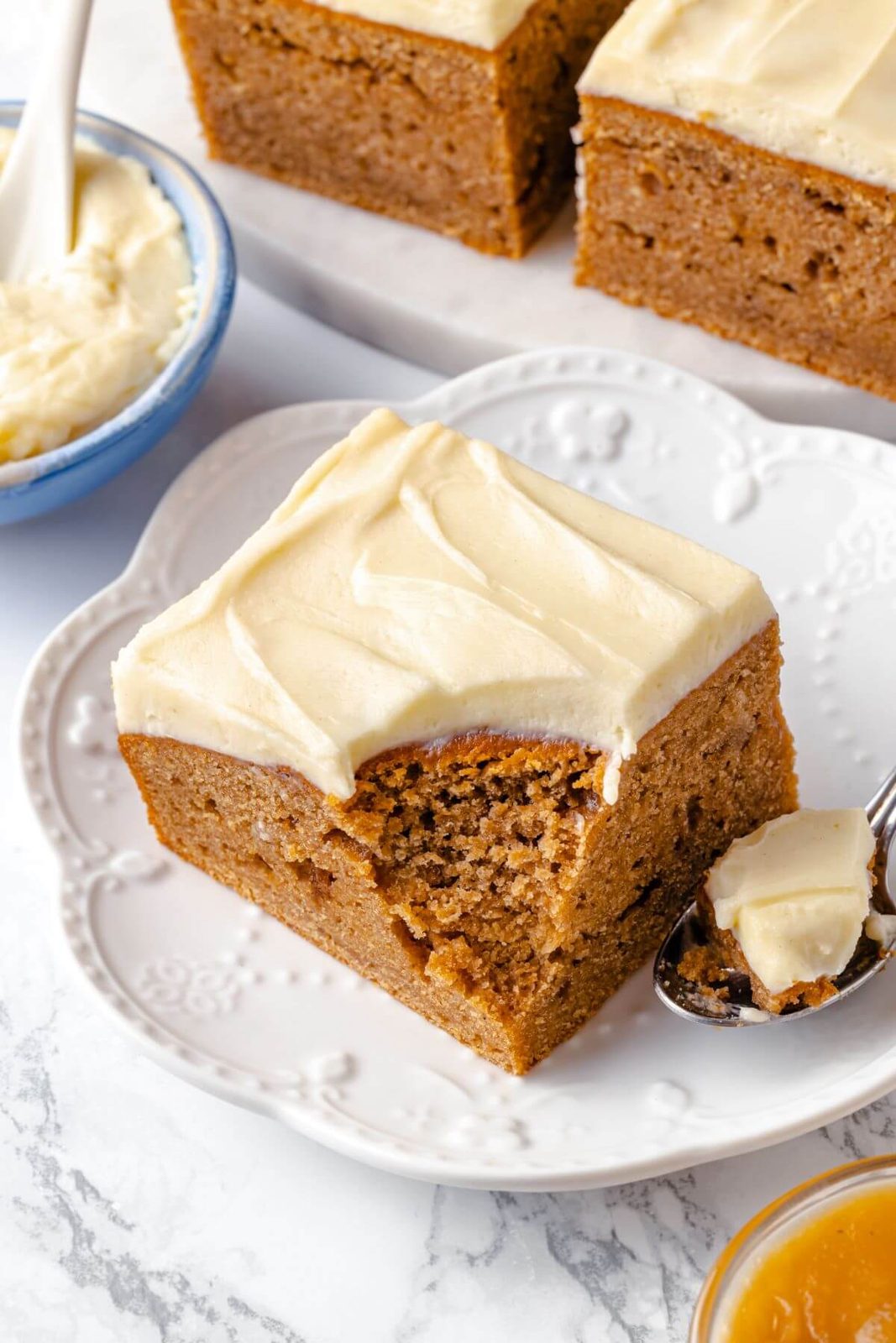Applesauce Cake with a Soft Crumb