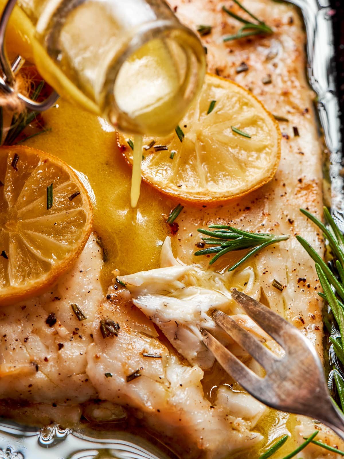 Baked Halibut with a Clear Method