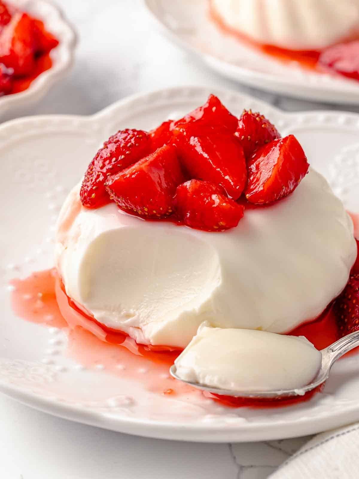 Buttermilk Panna Cotta after Supper