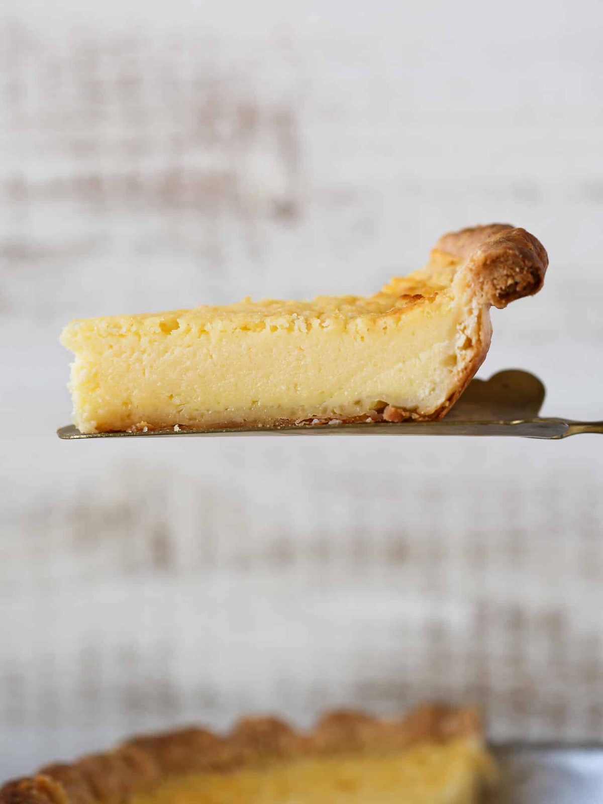 Buttermilk Pie in a Pastry Shell
