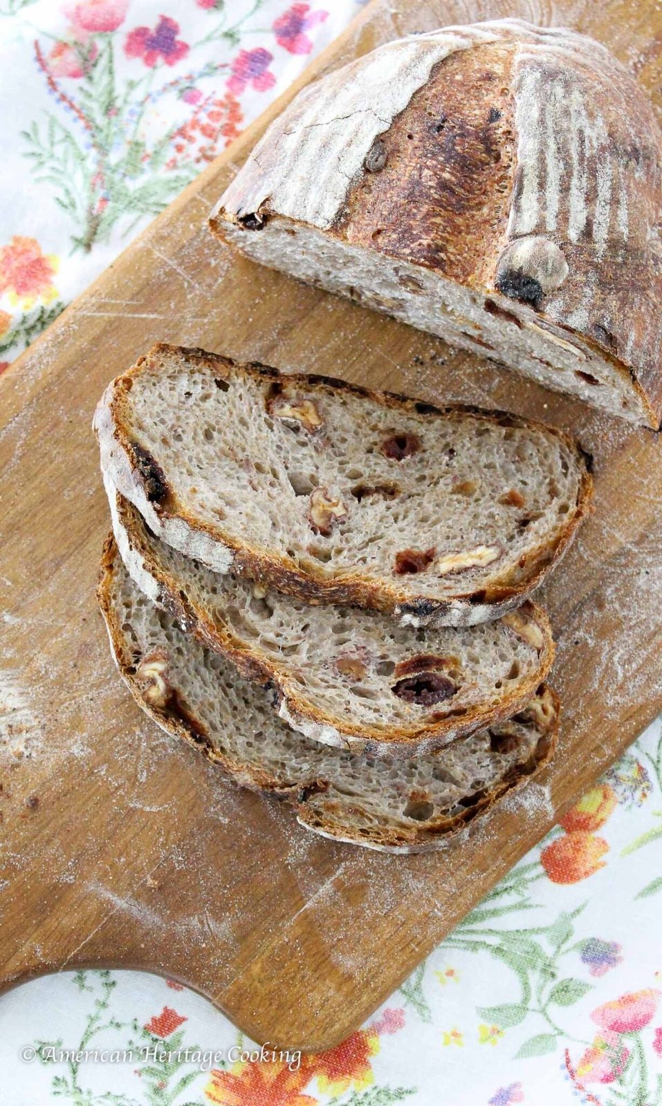 Cherry Sourdough Bread with a Slow Rise