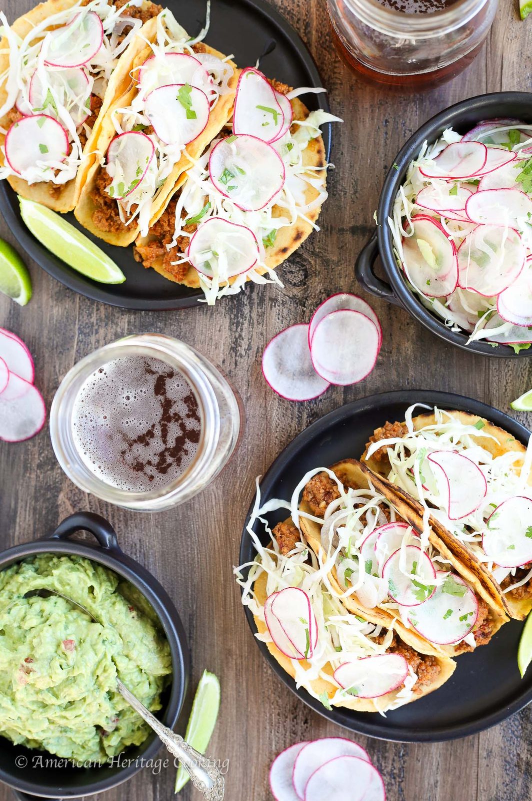 Chipotle Chorizo Tacos for the Supper Table