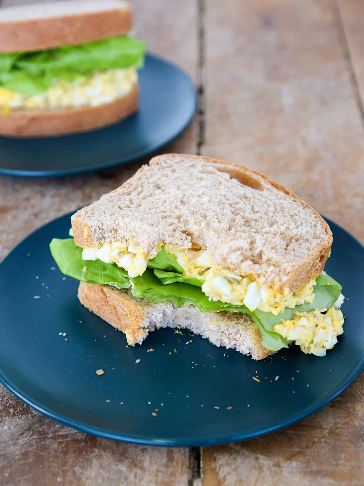 Deviled Egg Salad Sandwich Tossed to Order
