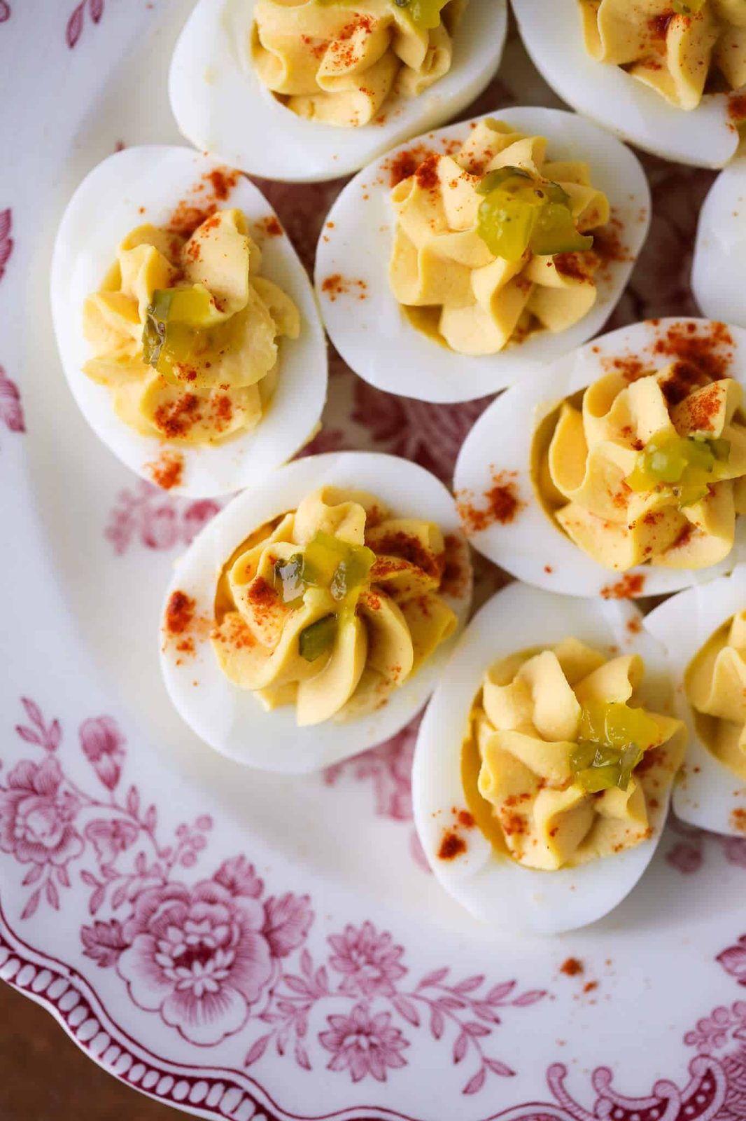Deviled Eggs for the First Plate