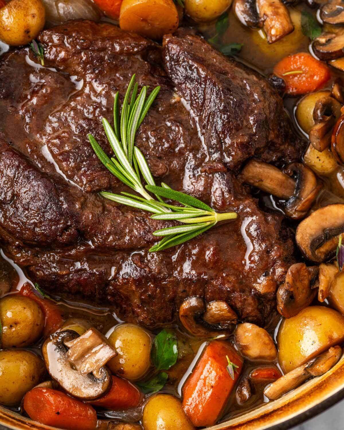 Dutch Oven Pot Roast for the Supper Table
