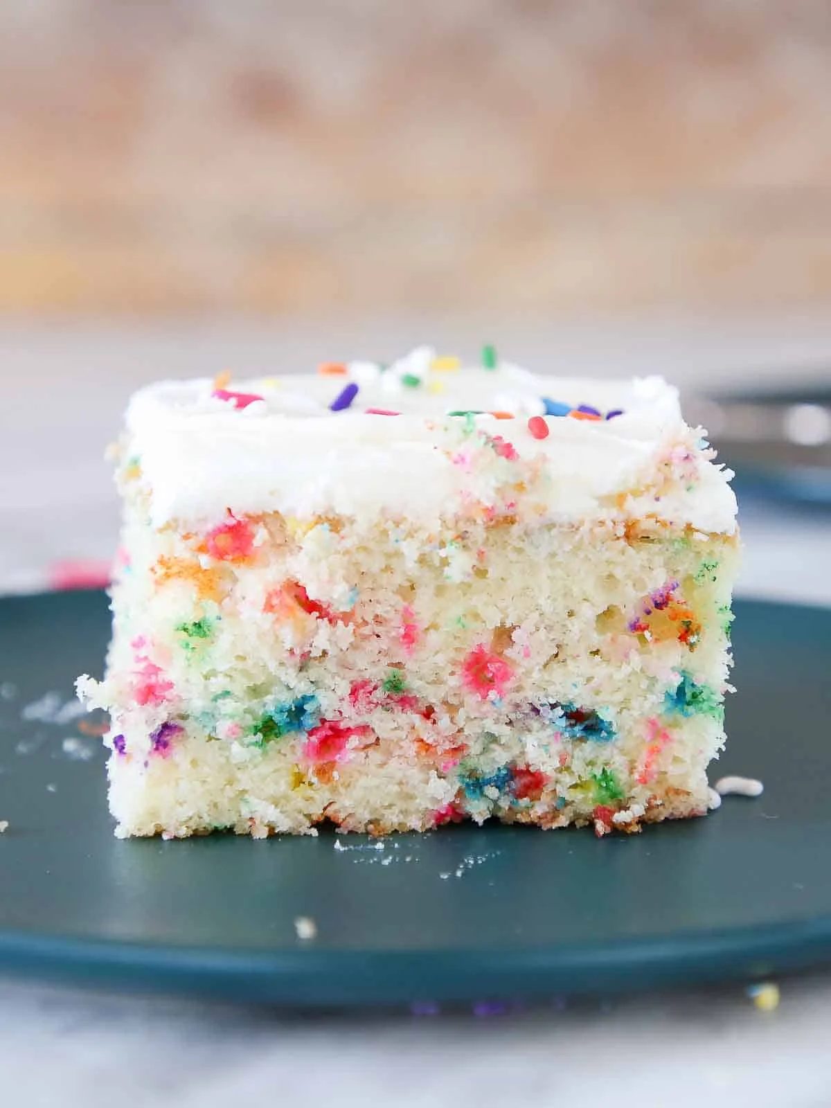 Funfetti Cake with a Soft Crumb