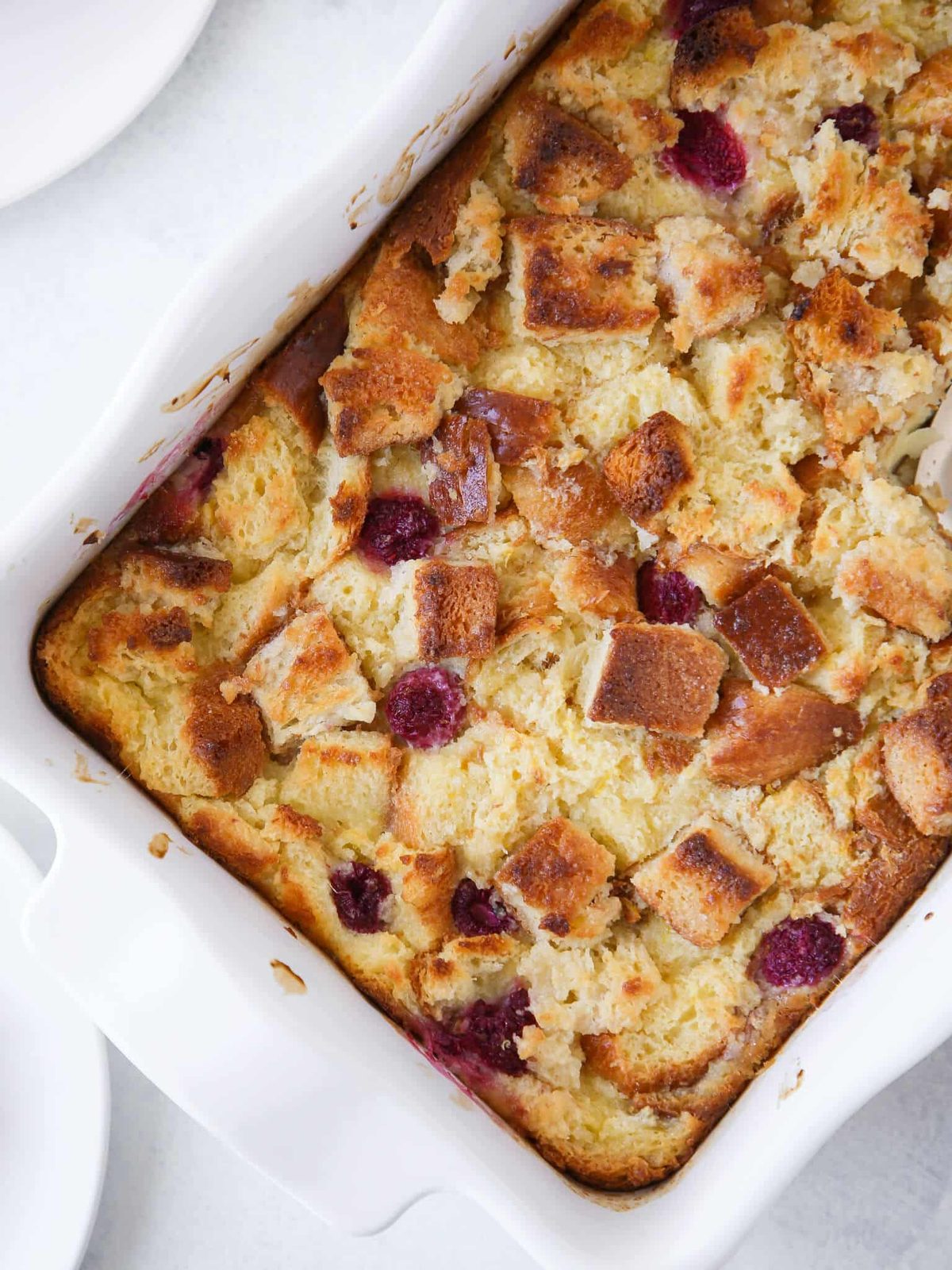 Lemon Bread Pudding with a Steady Rise