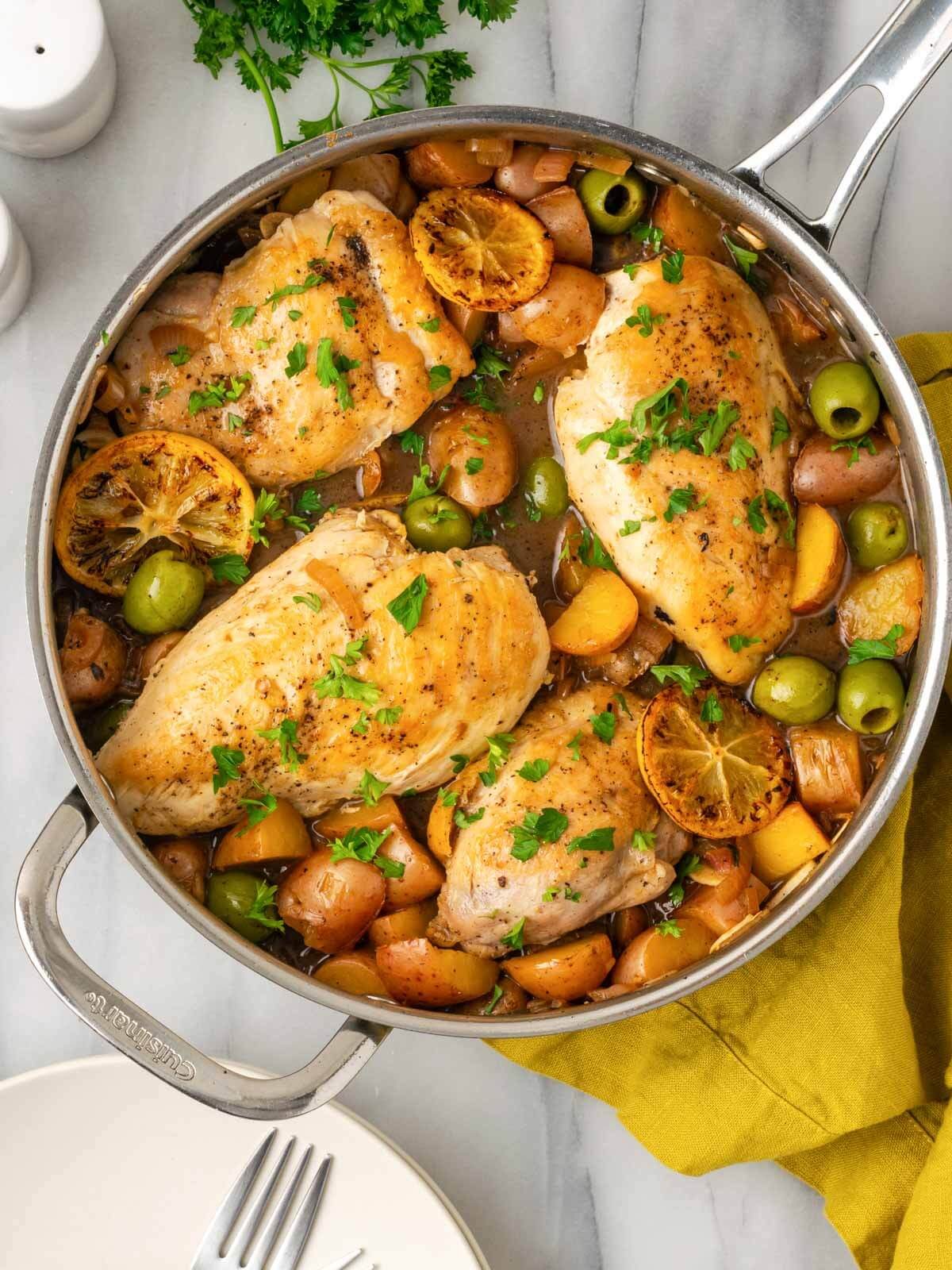 Lemon Chicken Cooked Through
