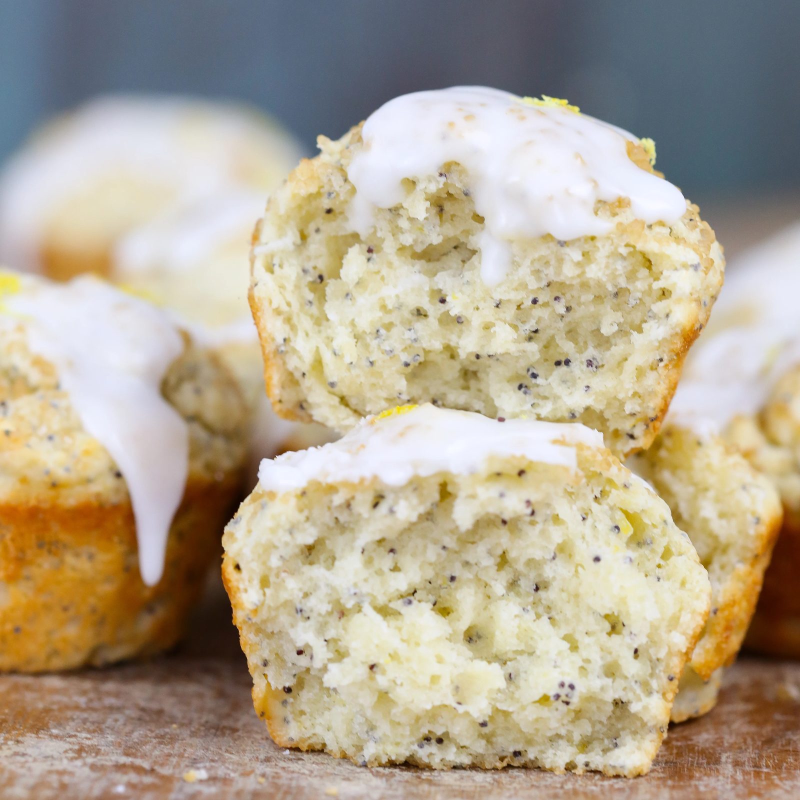 Lemon Poppyseed Muffins for a Morning Tin