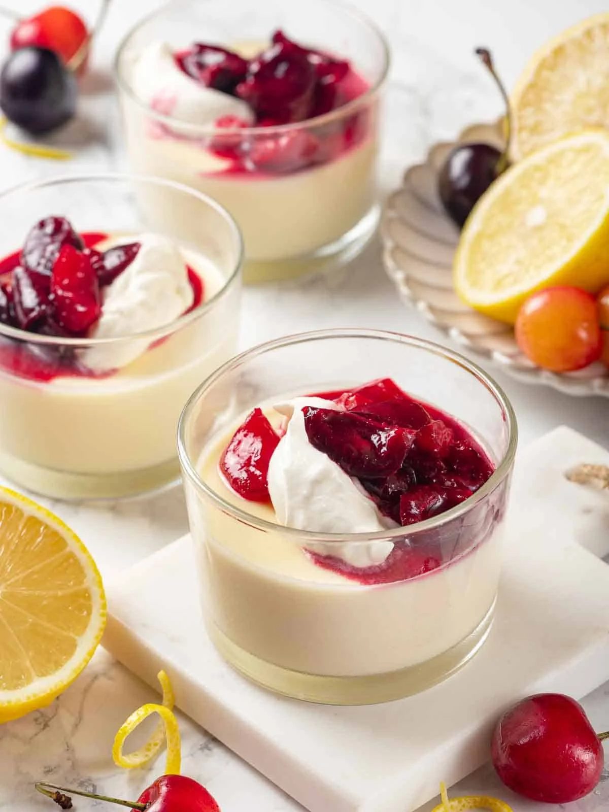 Lemon Posset after Supper