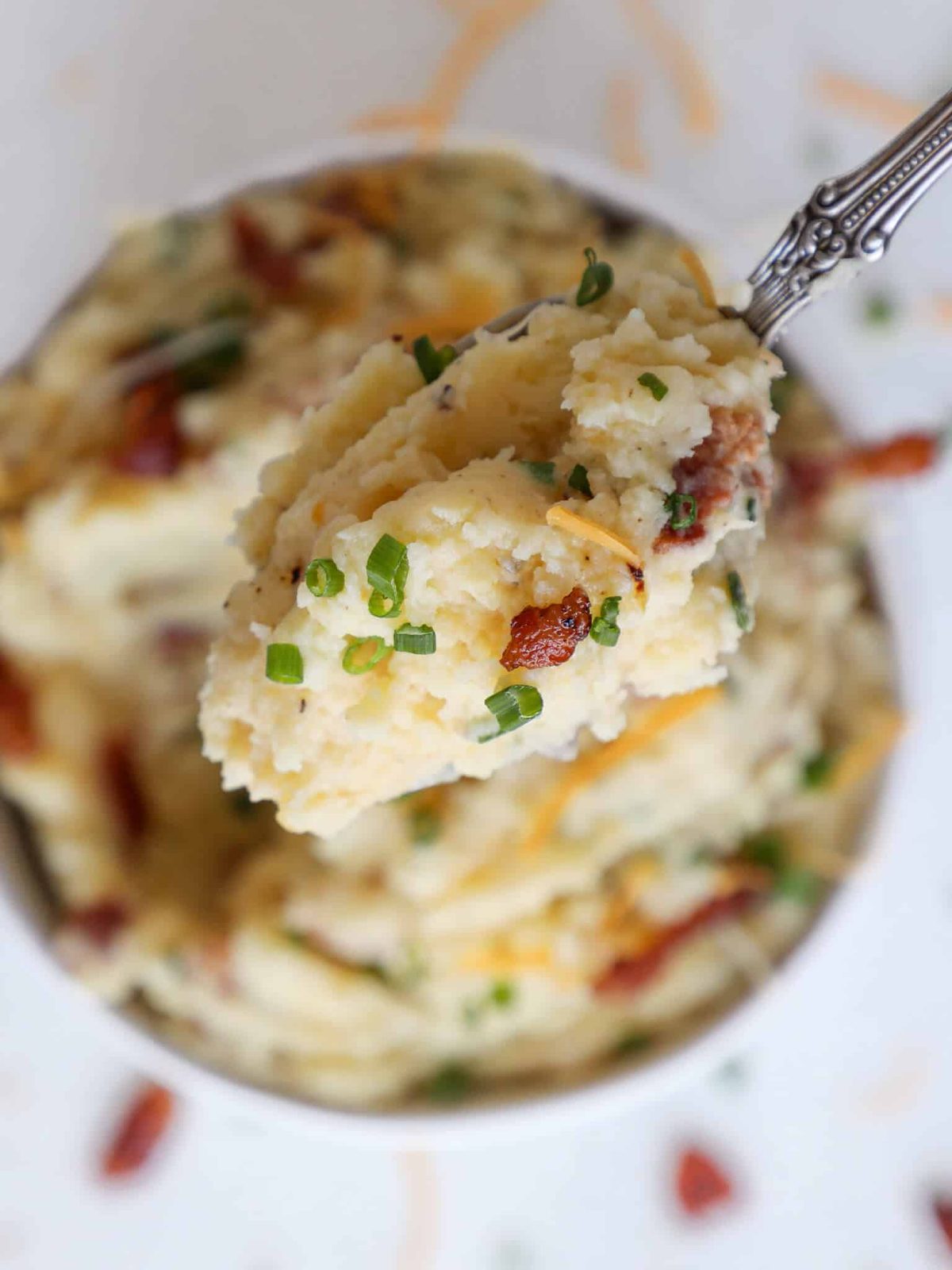 Loaded Mashed Potatoes for the Sharing Bowl