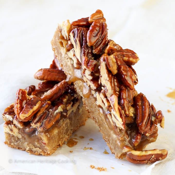 Maple Pecan Blondies for the Dessert Plate