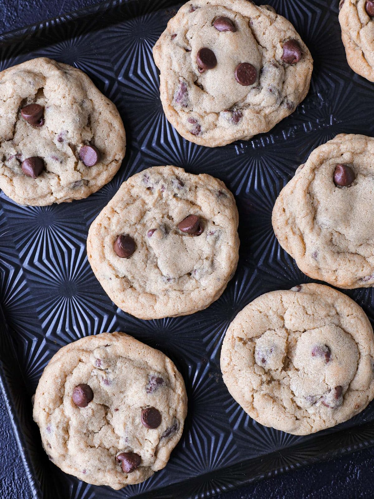 New York Times Chocolate Chip Cookies Baked Until the Edges Set