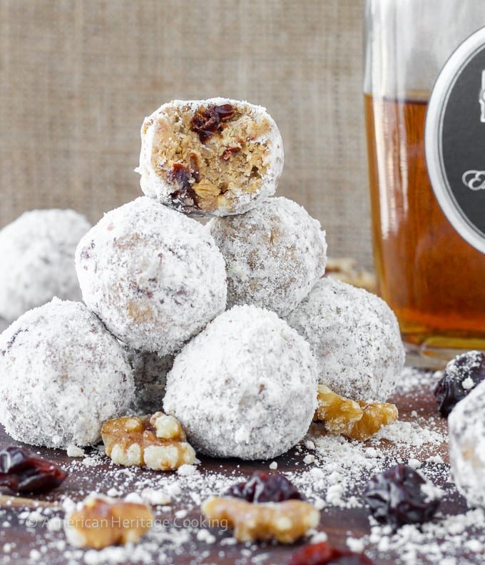 No Bake Gingersnap Brandy Balls after Supper