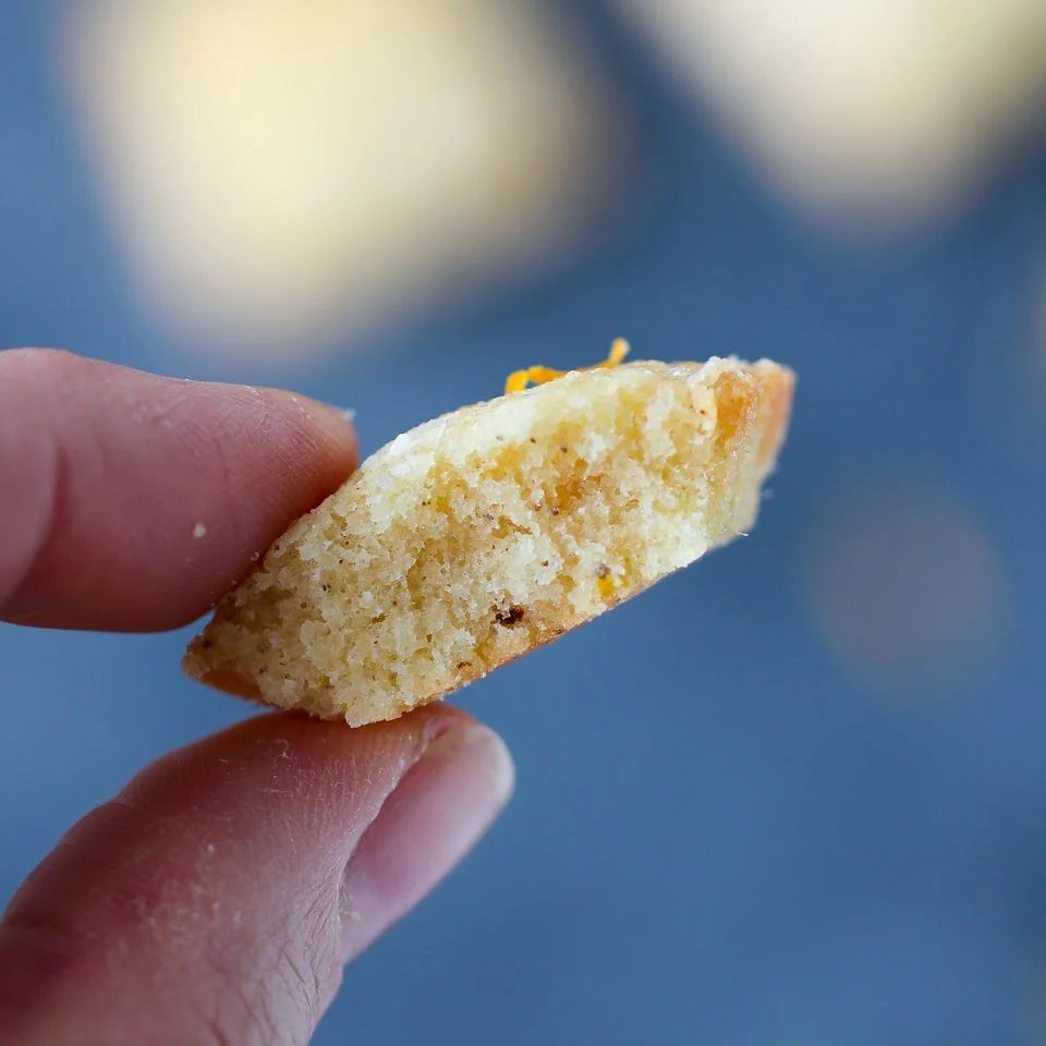 Orange Financiers for the Dessert Plate