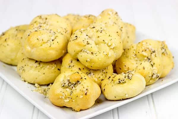 Parmesan Garlic Knots for the Home Table