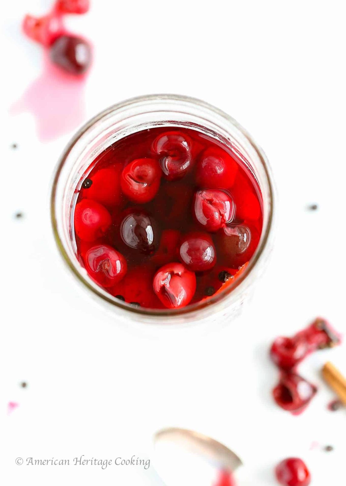 Pickled Cherries for the Home Table