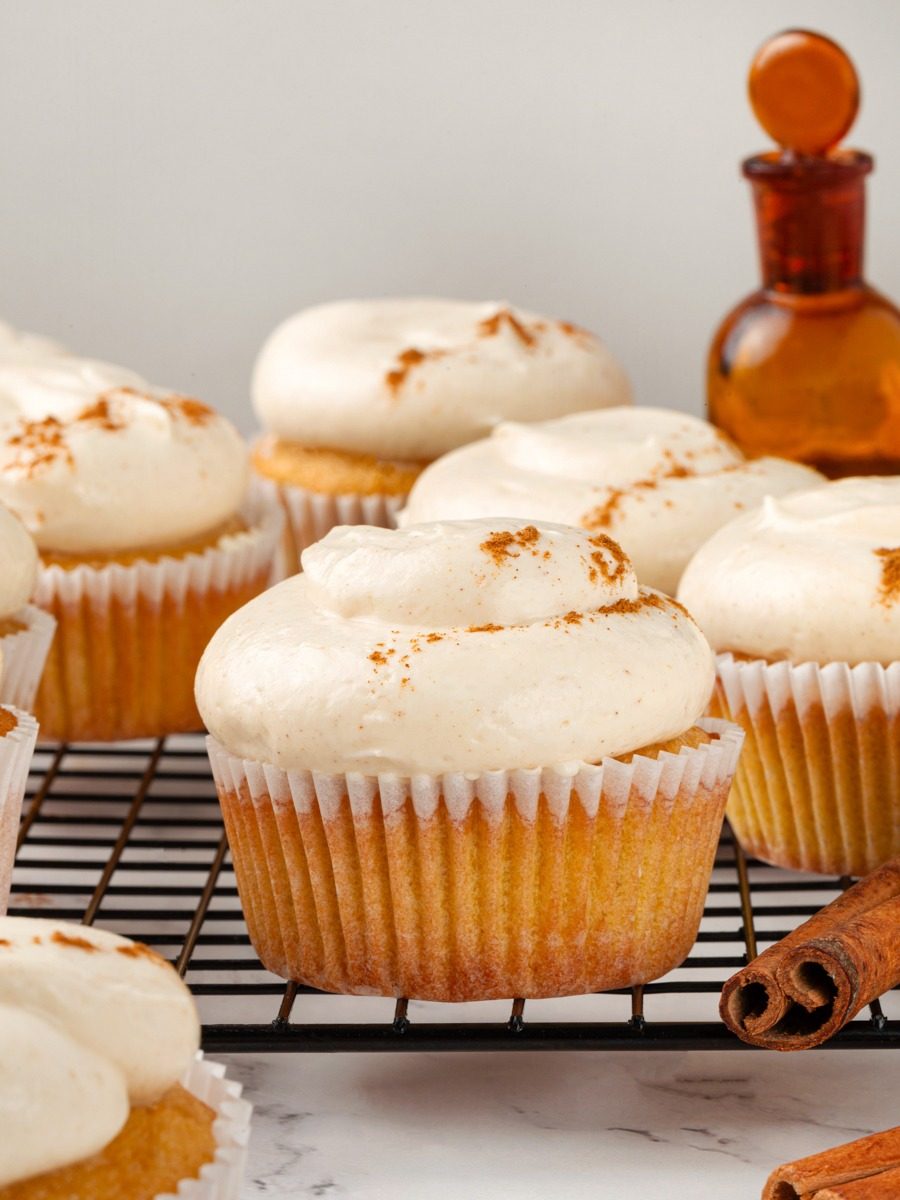 Pumpkin Cupcakes With Cream Cheese Frosting for a Smooth Finish