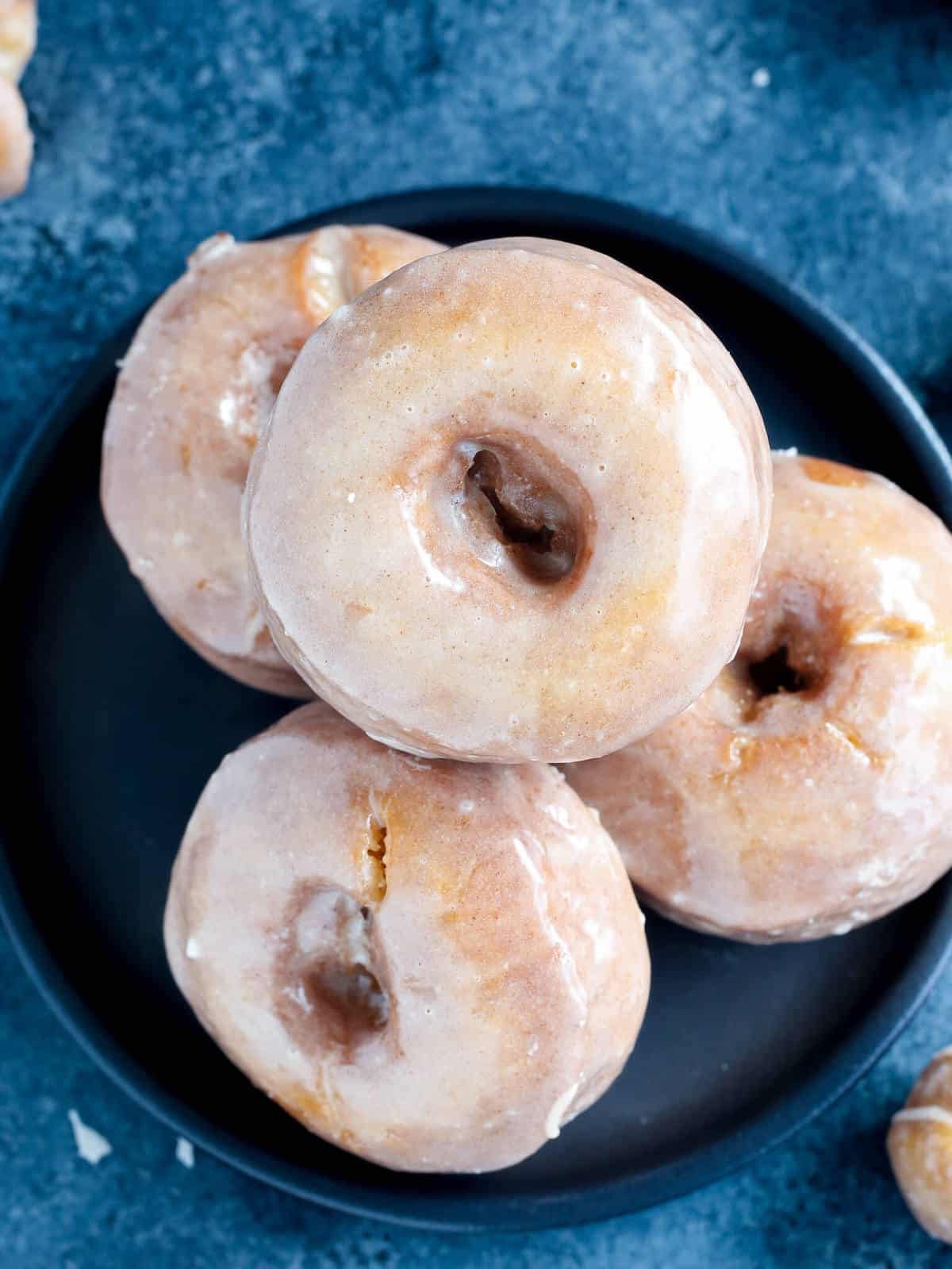Pumpkin Donuts with a Tender Crumb