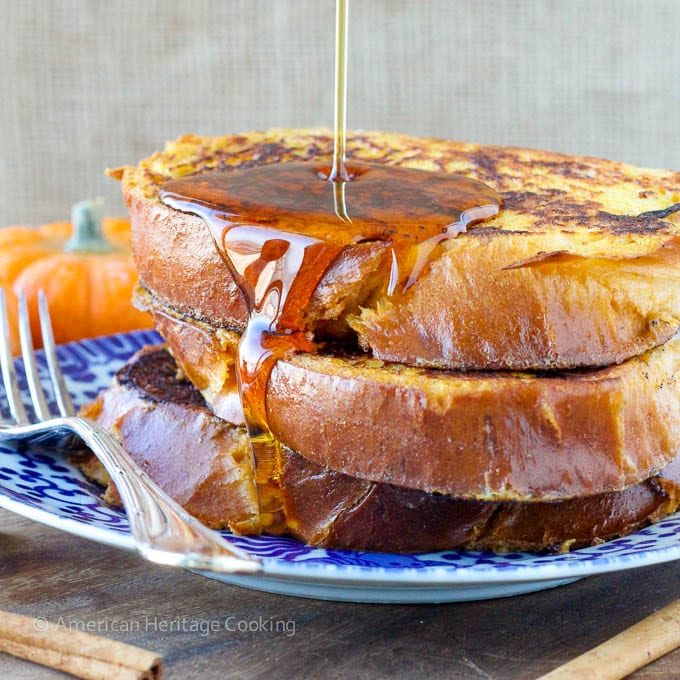 Pumpkin French Toast for a Slow Morning