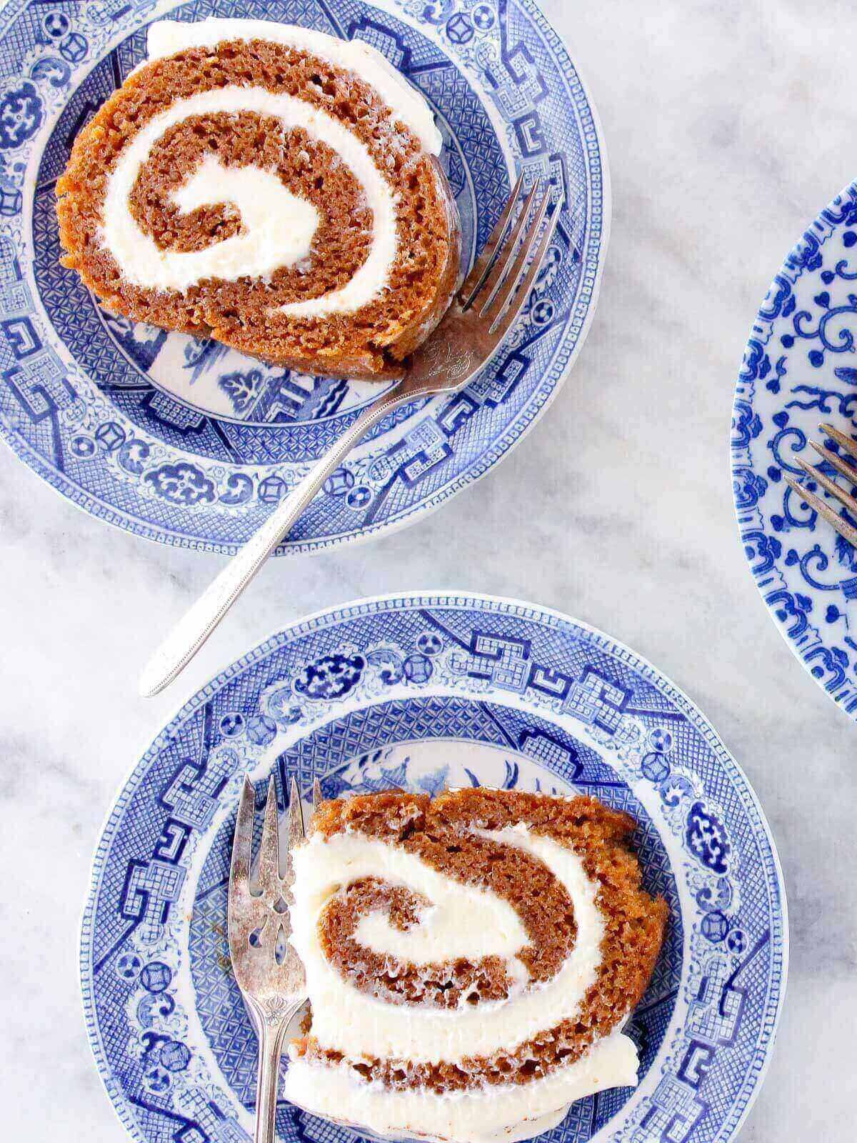Pumpkin Roll with a Soft Crumb