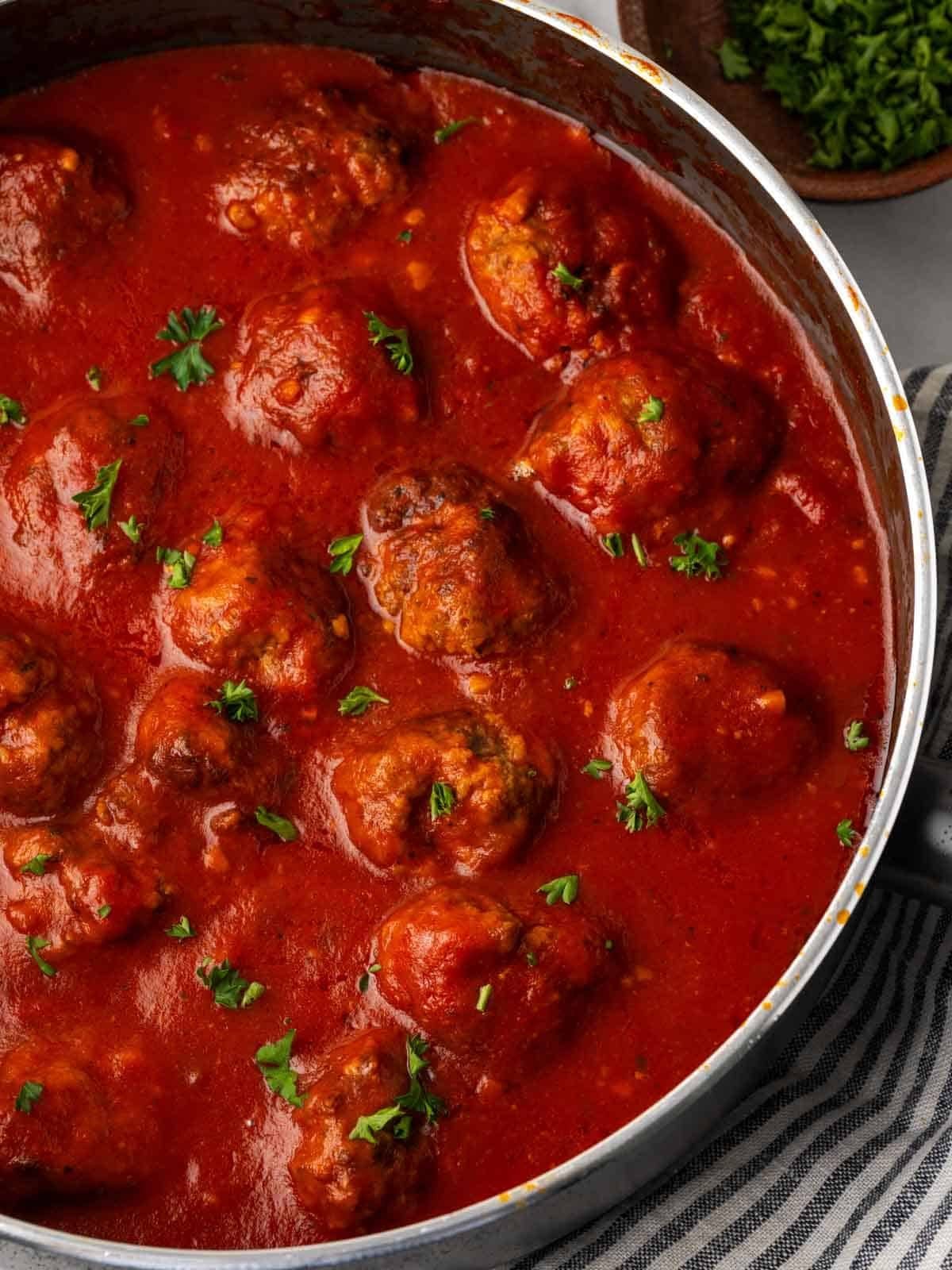 Ricotta Meatballs for a Weeknight Plate