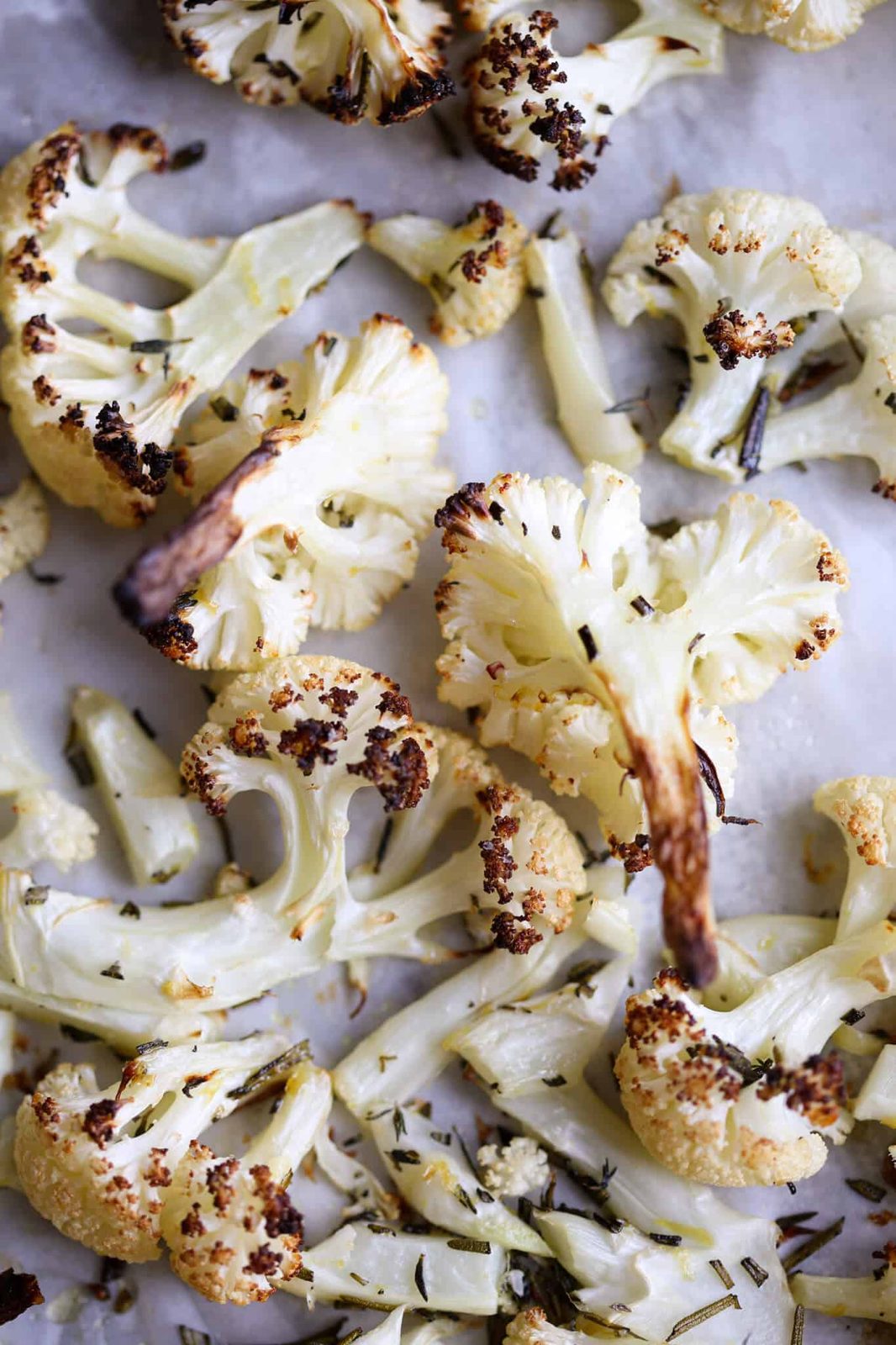 Rosemary Lemon Roasted Cauliflower for the Sharing Bowl