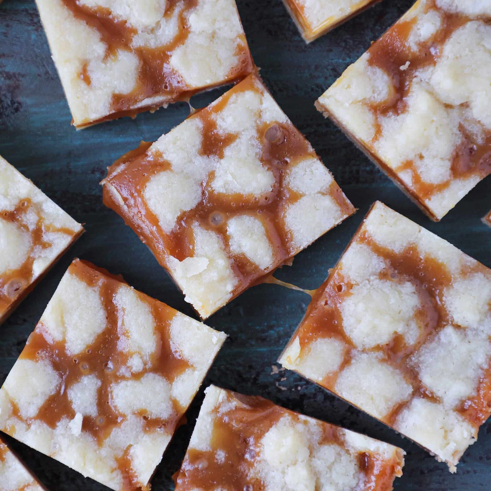 Salted Caramel Bars for the Dessert Plate