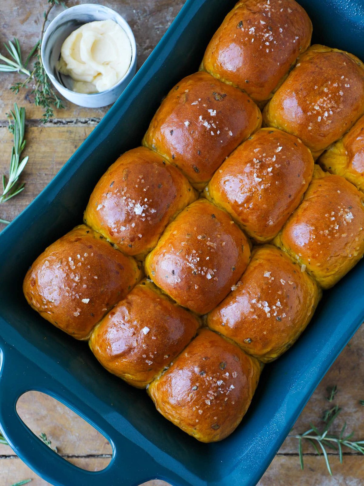 Savory Pumpkin Rolls with a Soft Crumb