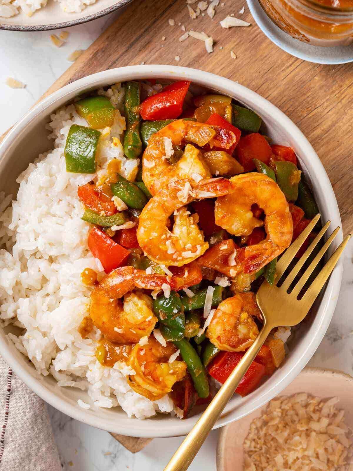 Shrimp Curry for a Weeknight Plate