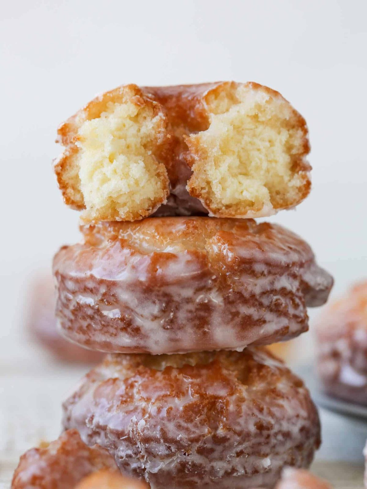 Sour Cream Donuts with a Tender Crumb