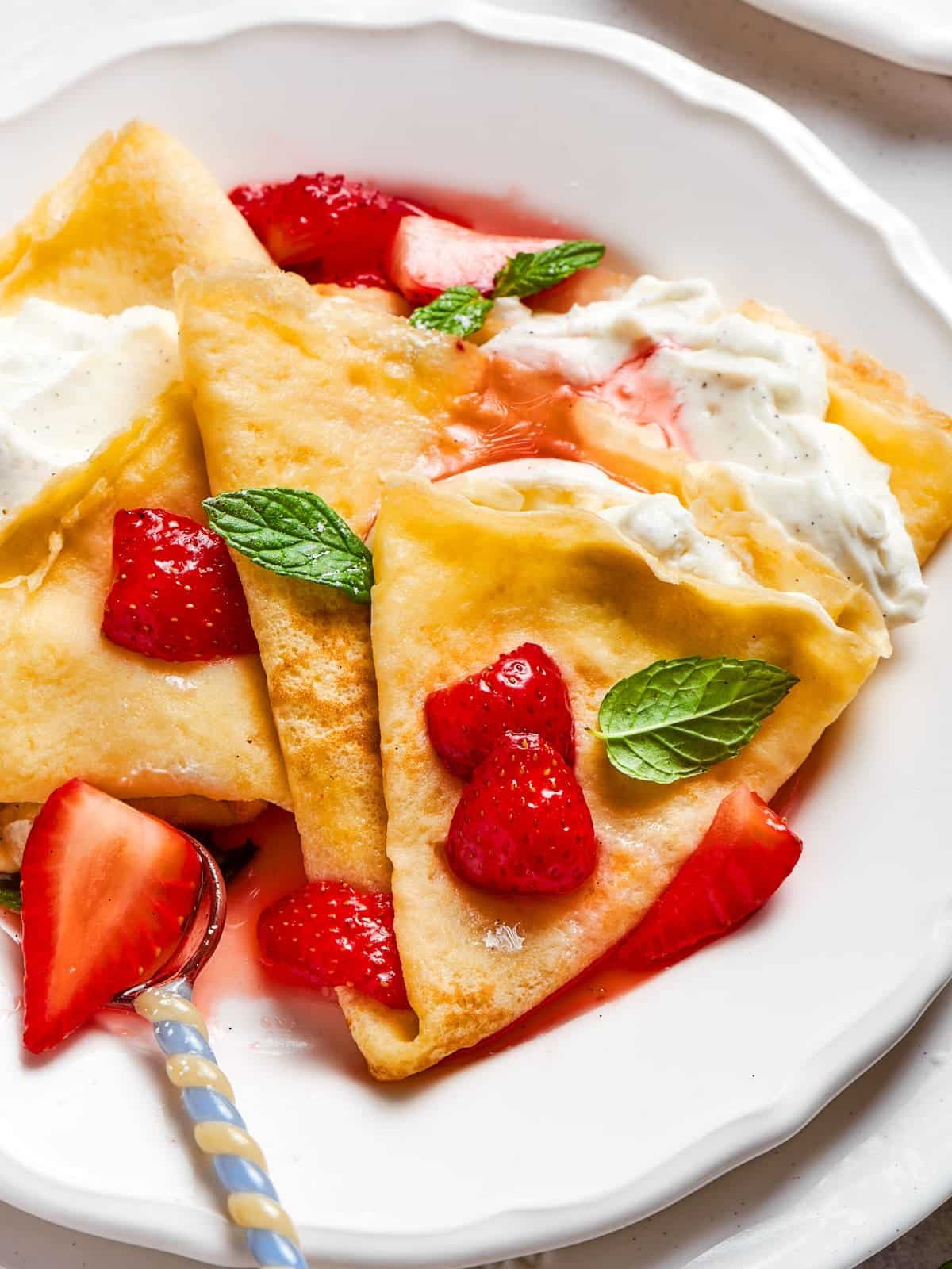 Sweet Crepe for a Slow Morning