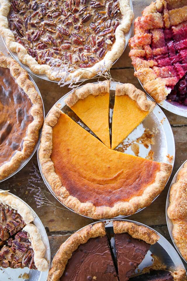 Thanksgiving Pie in a Pastry Shell
