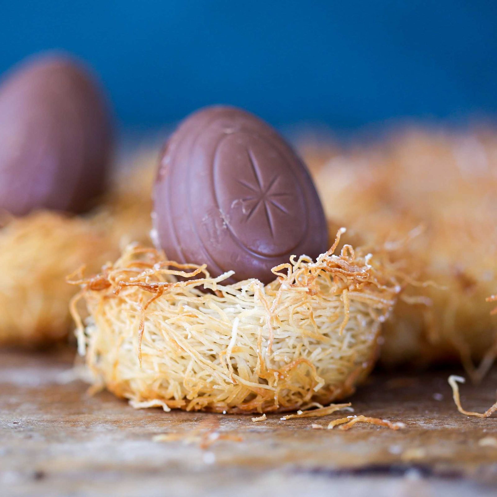 Three Ingredient Kataifi Nests for the Dessert Plate