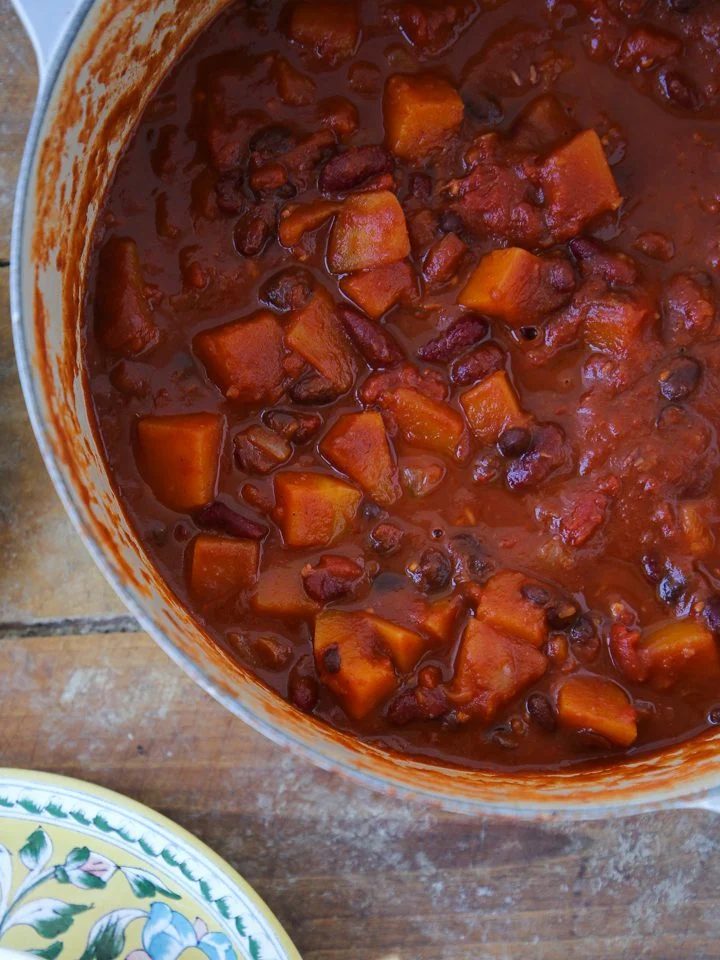 Vegan Chili for the Home Table