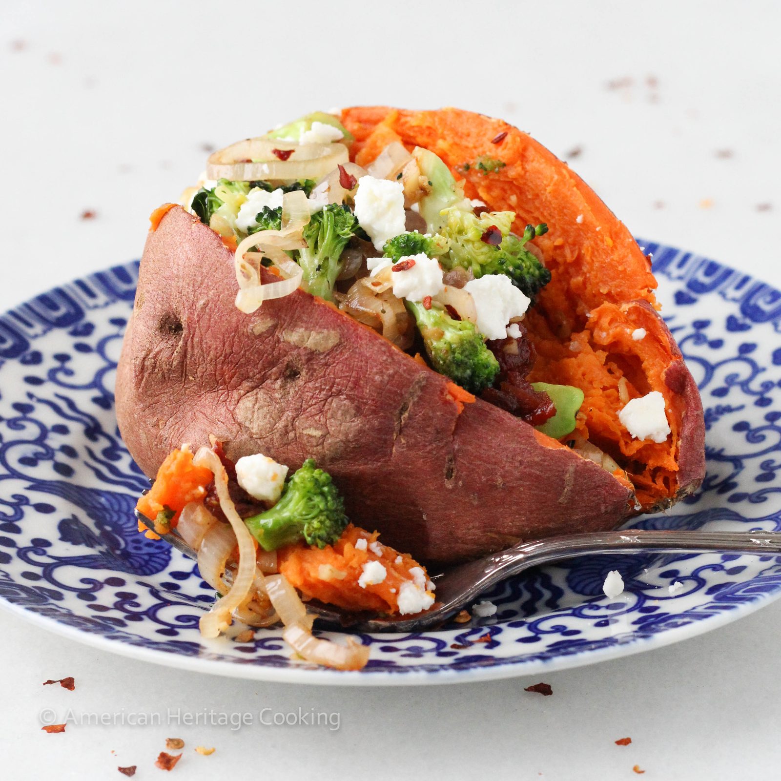 Vegetarian Stuffed Sweet Potatoes for the Home Table