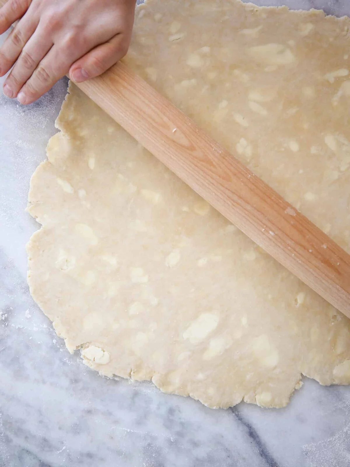 Vodka Pie Crust Rolled for a Flaky Shell