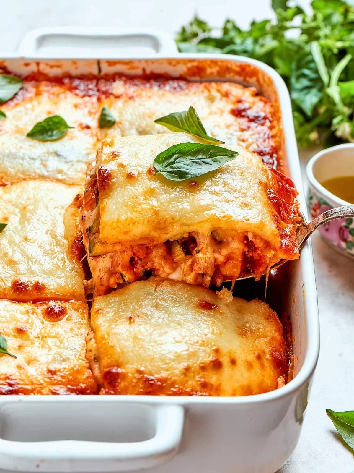 Zucchini Lasagna with a Clear Method