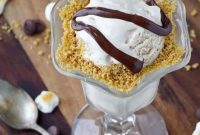 Campfire Smores Ice Cream