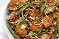 Rustic Roasted Potato and Green Bean Salad