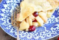 Vibrant Cranberry Orange Pear Pie