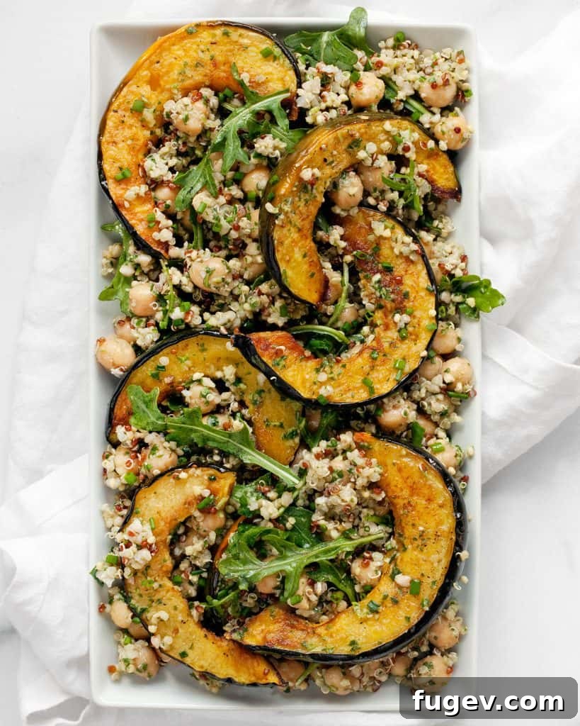 Hearty Acorn Squash and Chickpea Quinoa 4 Fresh arugula pesto in a bowl, ready to be mixed into the dish