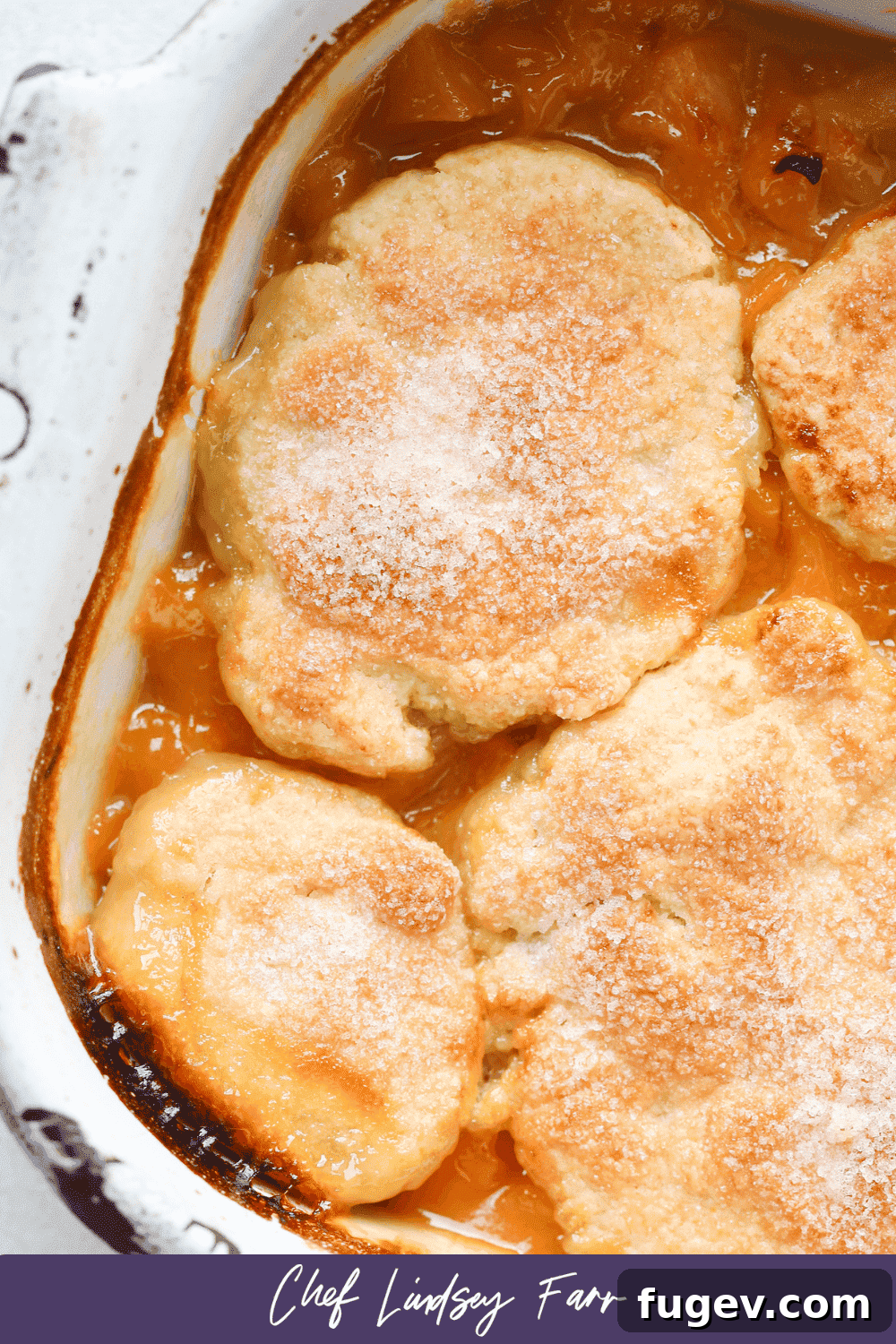 Southern Comfort Peach Cobbler 8 Old Fashioned Ozark Peach Cobbler Purple Border