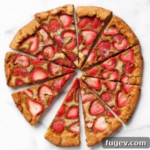 Rustic Strawberry Pistachio Galette 5 Strawberry Pistachio Galette